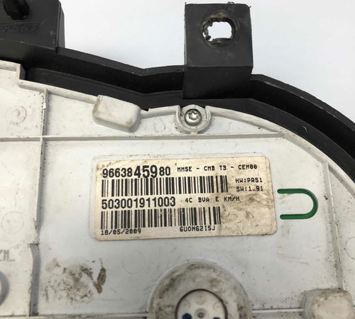 Painel De Instrumentos Peugeot 207 2009