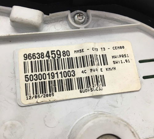 Painel De Instrumentos Peugeot 207 2007/2015 C/detalhe