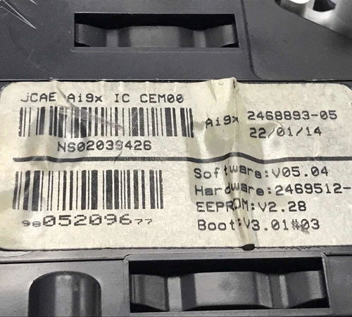 Painel De Instrumentos Peugeot 208 2013/2017