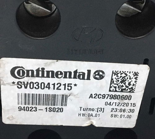 Painel De Instrumentos Hyundai Hb20 2015