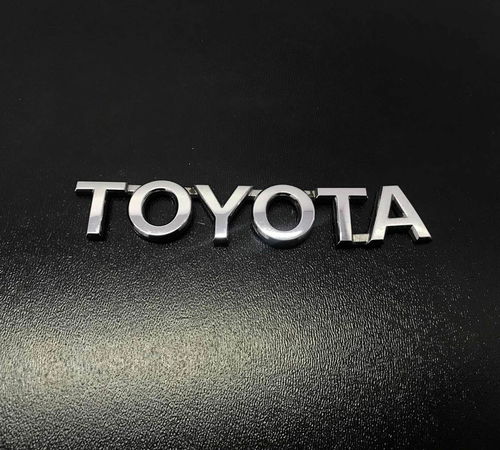Emblema Capô Traseiro Escrita Toyota Corolla 2015/2021