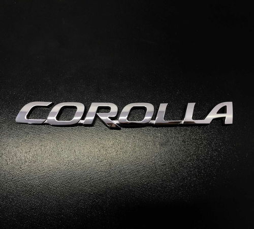 Emblema Capô Traseiro Escrita Corolla Toyota Corolla 18/21