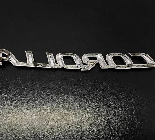 Emblema Capô Traseiro Escrita Corolla Toyota Corolla 18/21