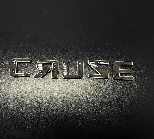 Emblema Capô Traseiro Cruze Chevrolet Cruze Sedan 2013/2016