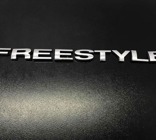 Emblema Freestyle Capô Traseiro Ford Ecosport 2013/2018