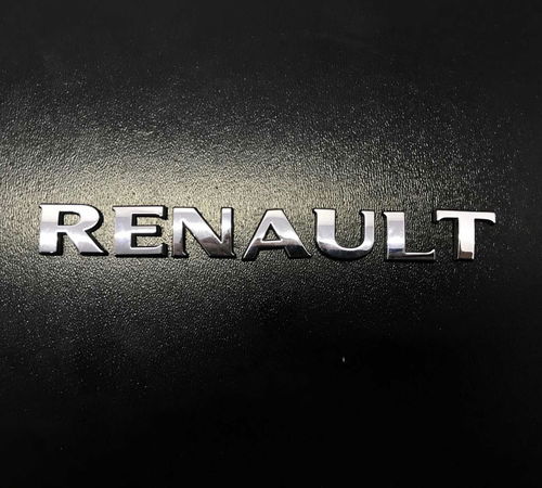 Emblema Escrita Renault Capô Traseiro R...
