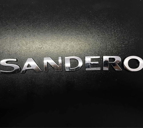 Emblema Sandero Capô Traseiro Renault Sandero 2015/2018