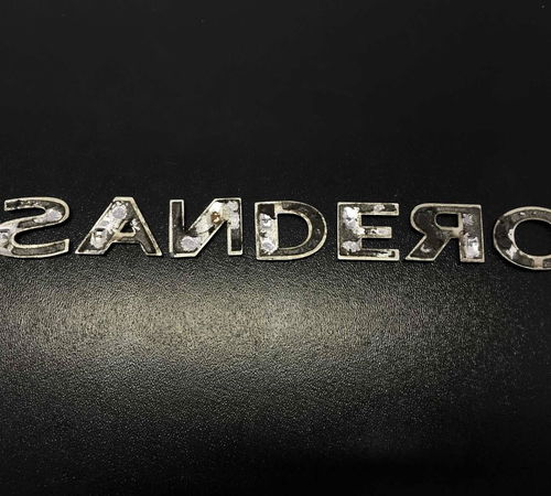 Emblema Sandero Capô Traseiro Renault Sandero 2015/2018