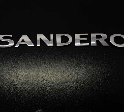 Emblema Sandero Capô Traseiro Renault S...