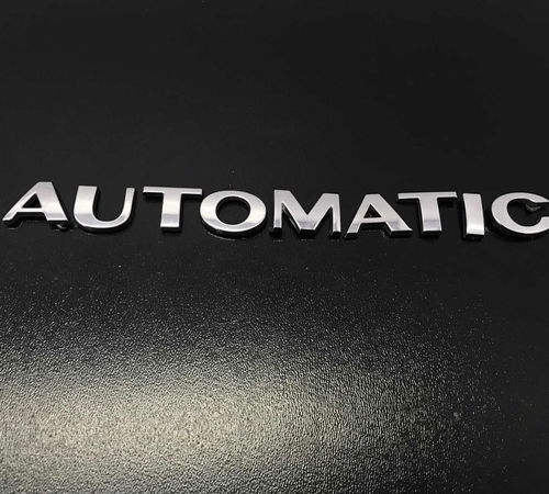 Emblema Automatic Capô Traseiro Renault Duster 2012/2018