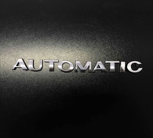 Emblema Automatic Capô Traseiro Renault...