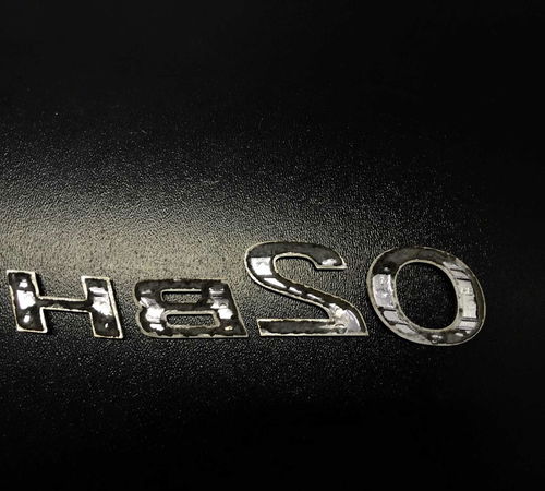 Emblema Hb20 Capô Traseiro Hyundai Hb20 Hatch 2013/2018