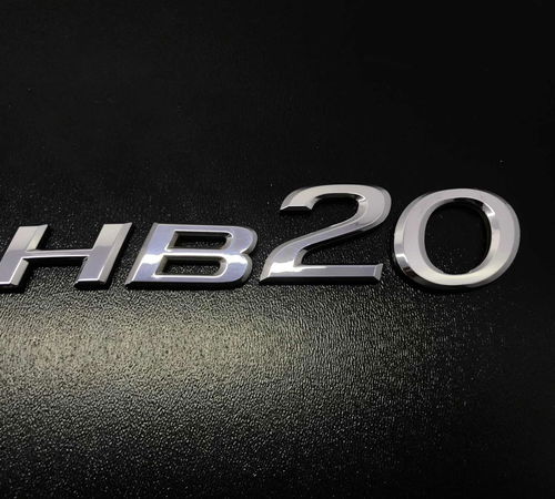 Emblema Hb20 Capô Traseiro Hyundai Hb20...