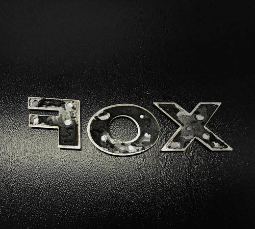 Emblema Fox Capô Traseiro Volkswagen Fox 2010/2014