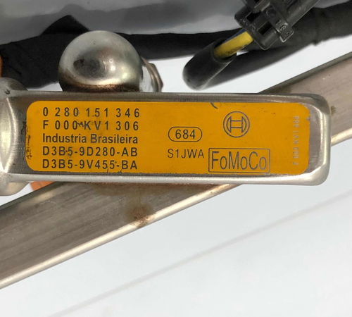 Flauta Bico Injetor Ford New Fiesta 1.6 16v 2015/2021