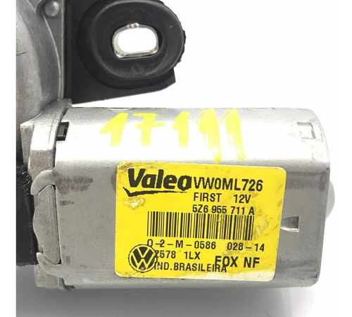 Motor Limpador Tampa Traseira Volkswagen Fox 2010/2014