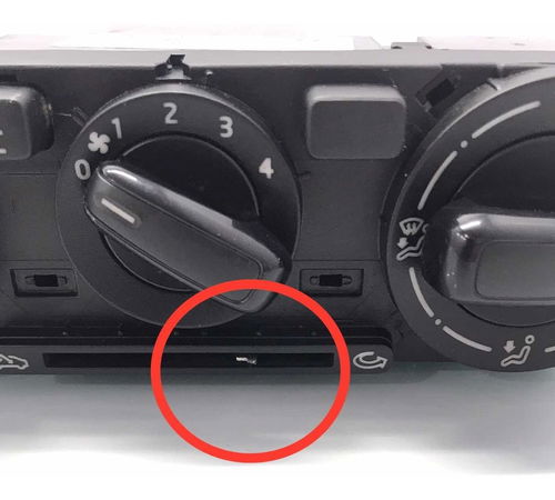 Comando Ar-condicionado Com Detalhe Volkswagen Up 2013/2016