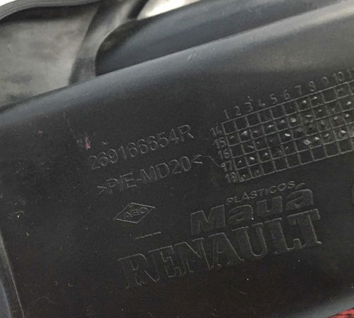 Suporte Farol Milha Esquerdo Renault Sandero 2015/2018