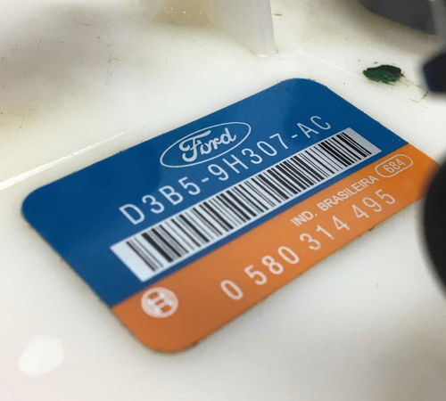 Bomba Combustível Ford New Fiesta 2013/2021 1.6 Flex