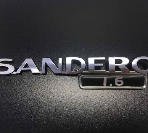 Emblema ( Sandero 1.6 ) Renault Sandero ...