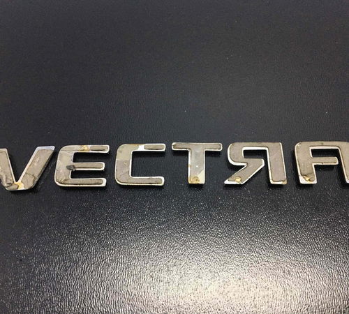 Emblema ( Vectra ) Capô Traseiro Chevrolet Vectra 2006/2012