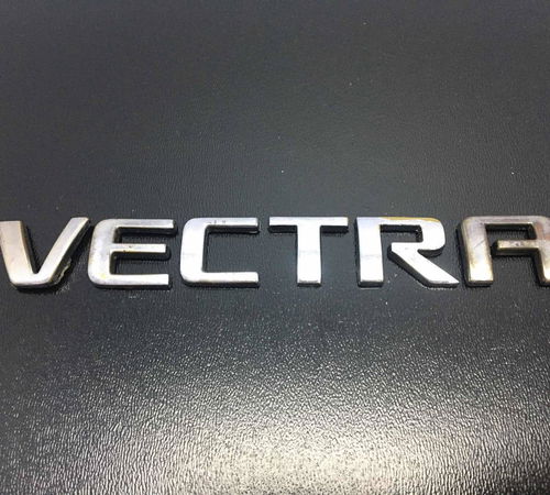 Emblema ( Vectra ) Capô Traseiro Chevro...