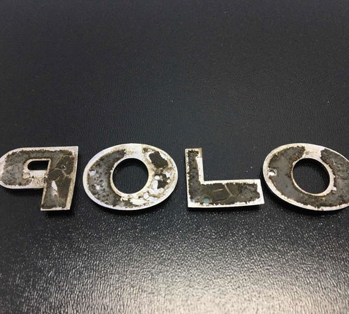 Emblema ( Polo ) Capô Traseiro Volkswagen Polo 2016/2021