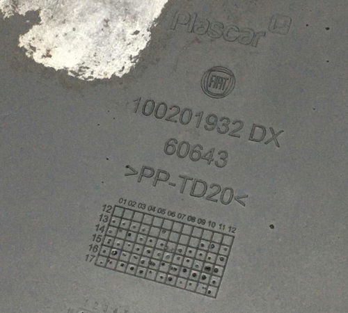 Ponteira Pára-choque Traseiro D. Fiat Strada 14/20 C/detalhe