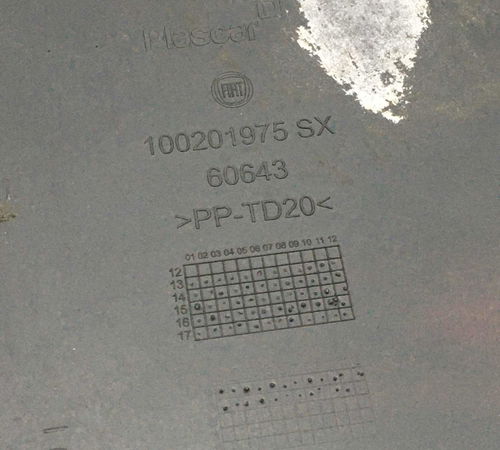 Ponteira Pára-choque Traseiro E. Fiat Strada 14/20 C/detalhe