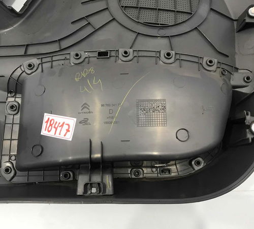 Forro De Porta Dianteiro Direito Citroën C3 2017