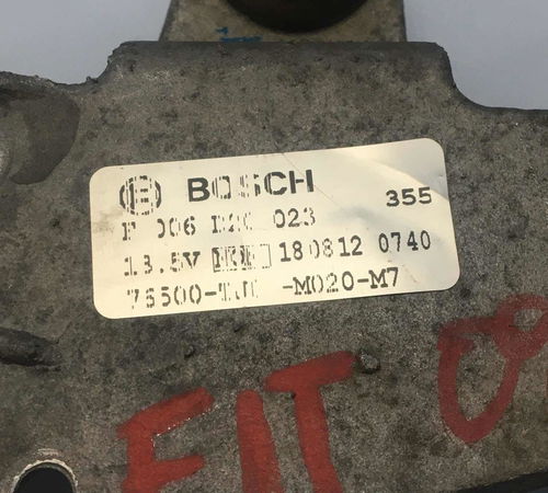 Máquina Limpador Pára-brisa Dianteiro Honda Fit 2009/2014
