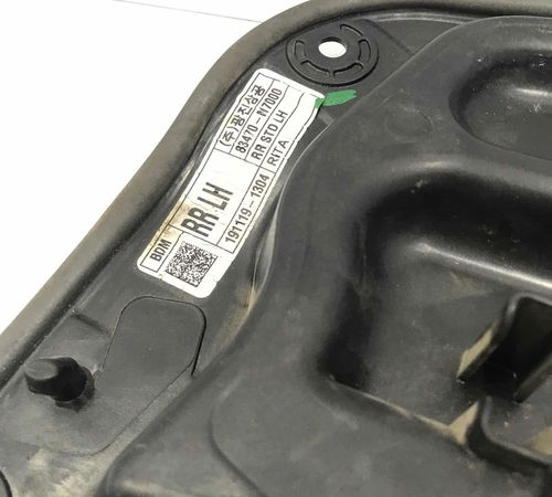 Máquina De Vidro Porta Tras Esq Kia Cerato 2019/2022