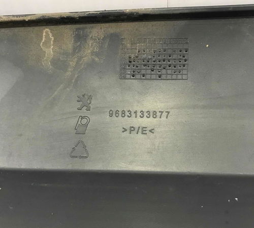 Moldura Pára-choque Traseiro Peugeot 207 Passion 2006/2012