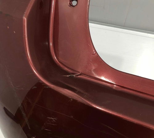 Pára-choque Traseiro Chevrolet Meriva 2003/2012 Com Detalhe
