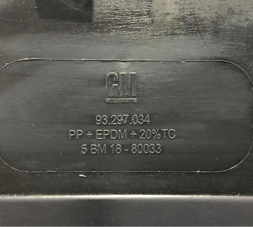 Pára-choque Traseiro Chevrolet Meriva 2003/2012 Com Detalhe