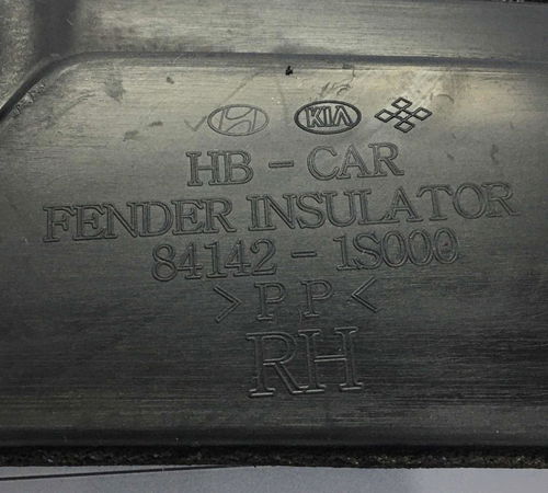 Acabamento Pára-lama Dianteiro Direito Hyundai Hb20 13/18