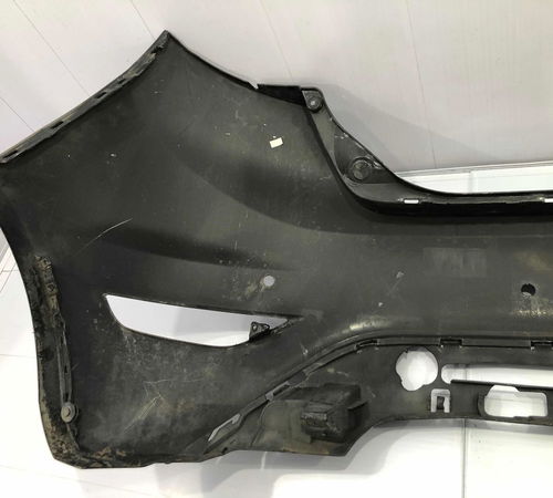 Pára-choque Traseiro Ford New Fiesta Hatch Nacional 2015/18