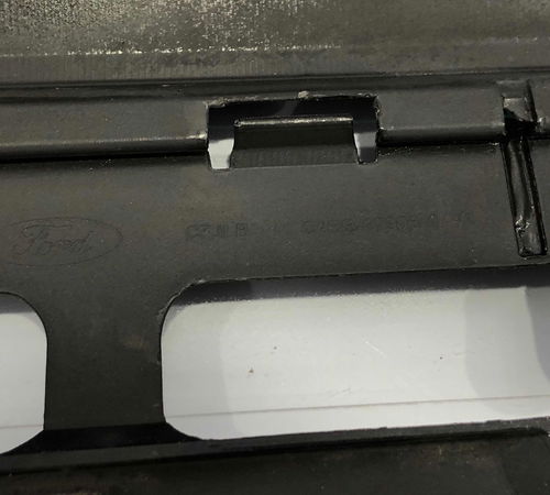 Pára-choque Traseiro Ford New Fiesta Hatch Nacional 2015/18