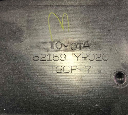 Pára-choque Traseiro Toyota Etios Hatch 2018/2021
