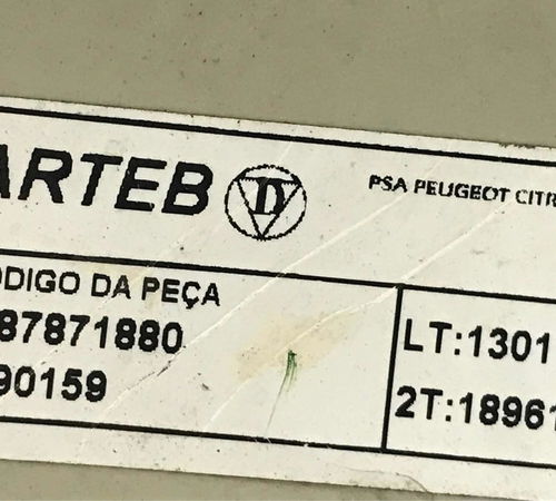 Lanterna Párachoque Traseira Função Lado.e Citroën C3 2011