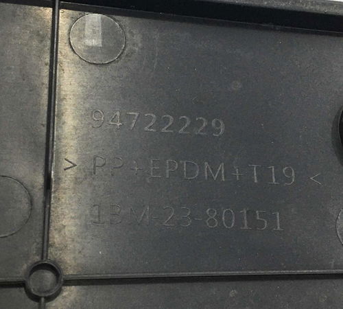 Moldura Superior Tampa Chevrolet Agile/montana 13/18 C/detal