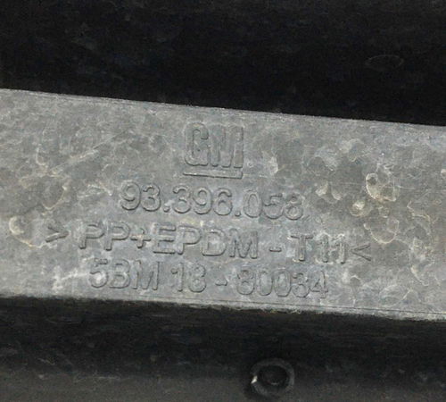 Grade Inferior Pára-choque Diant Chevrolet Meriva 2003/2012