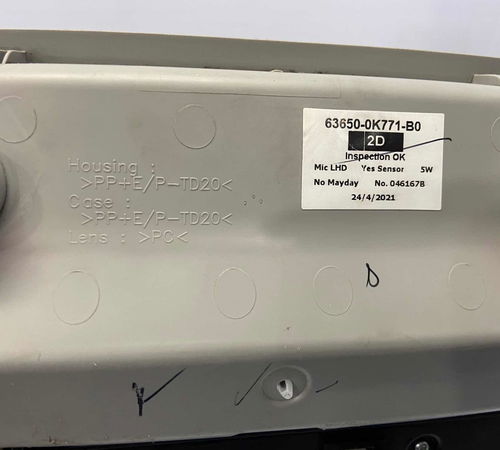 Porta Óculos Luz Cortesia Toyota Hilux 2021/2022