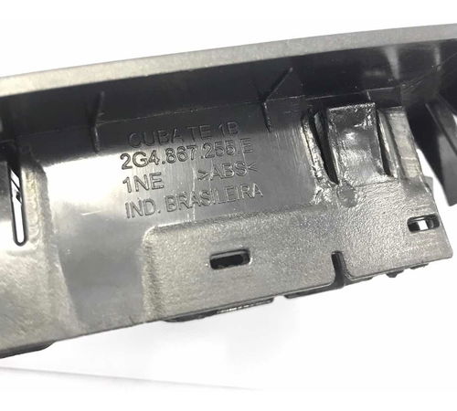 Moldura Botão Vidro Elétrico Tras Esq Vw Nivus 2020/2022