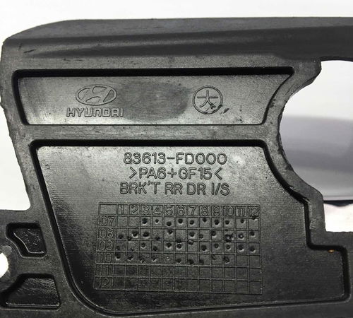Maçaneta Interna Traseira Esquerdo Hyundai I30 2009/2013