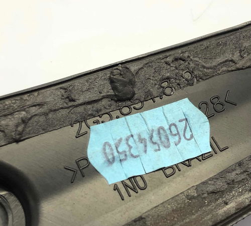 Moldura Inferior Porta Traseira Esq Volkswagen Nivus 2020/22