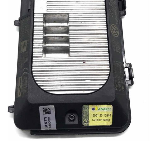 Módulo Base Carregador Wireless Vw Nivus/t-cross 2020/2022