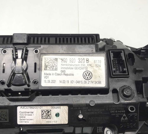 Painel De Instrumentos Volkswagen Nivus 2020/2022