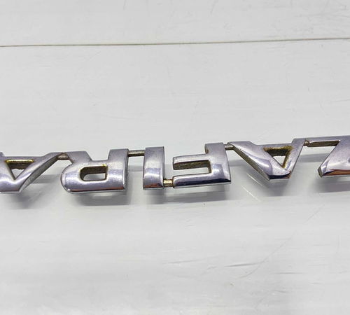 Emblema Zafira Capo Traseiro Chevrolet Zafira 2001/2012