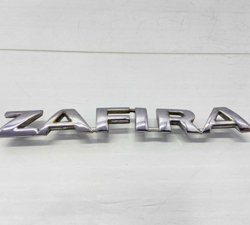 Emblema Zafira Capo Traseiro Chevrolet Z...